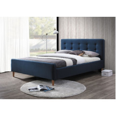 Двоспальне ліжко Pinko 160X200 Синій PINKO160GR