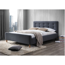 Двоспальне ліжко Pinko 160X200 Сірий PINKO160SZ