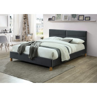 Двоспальне ліжко Sierra Velvet 160х200 Сірий SIERRAV160SZD